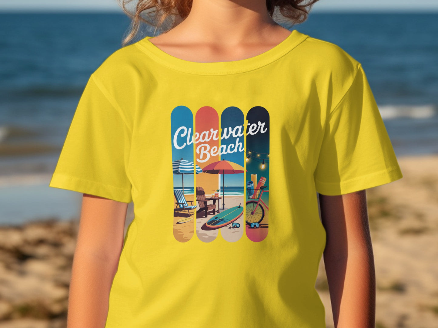 Clearwater Beach Colorful Deck Chairs Design product type