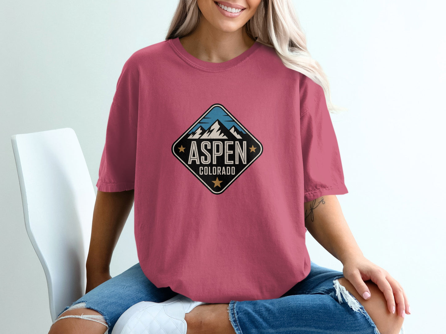 Aspen Colorado Graphic Tee Shirt casual product