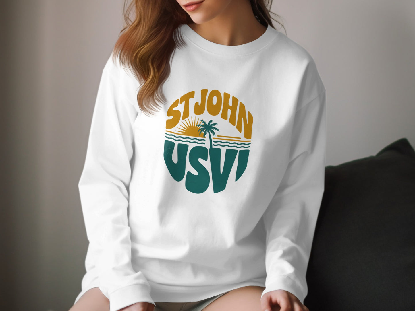 St John USVI Graphic Long Sleeve Shirt product