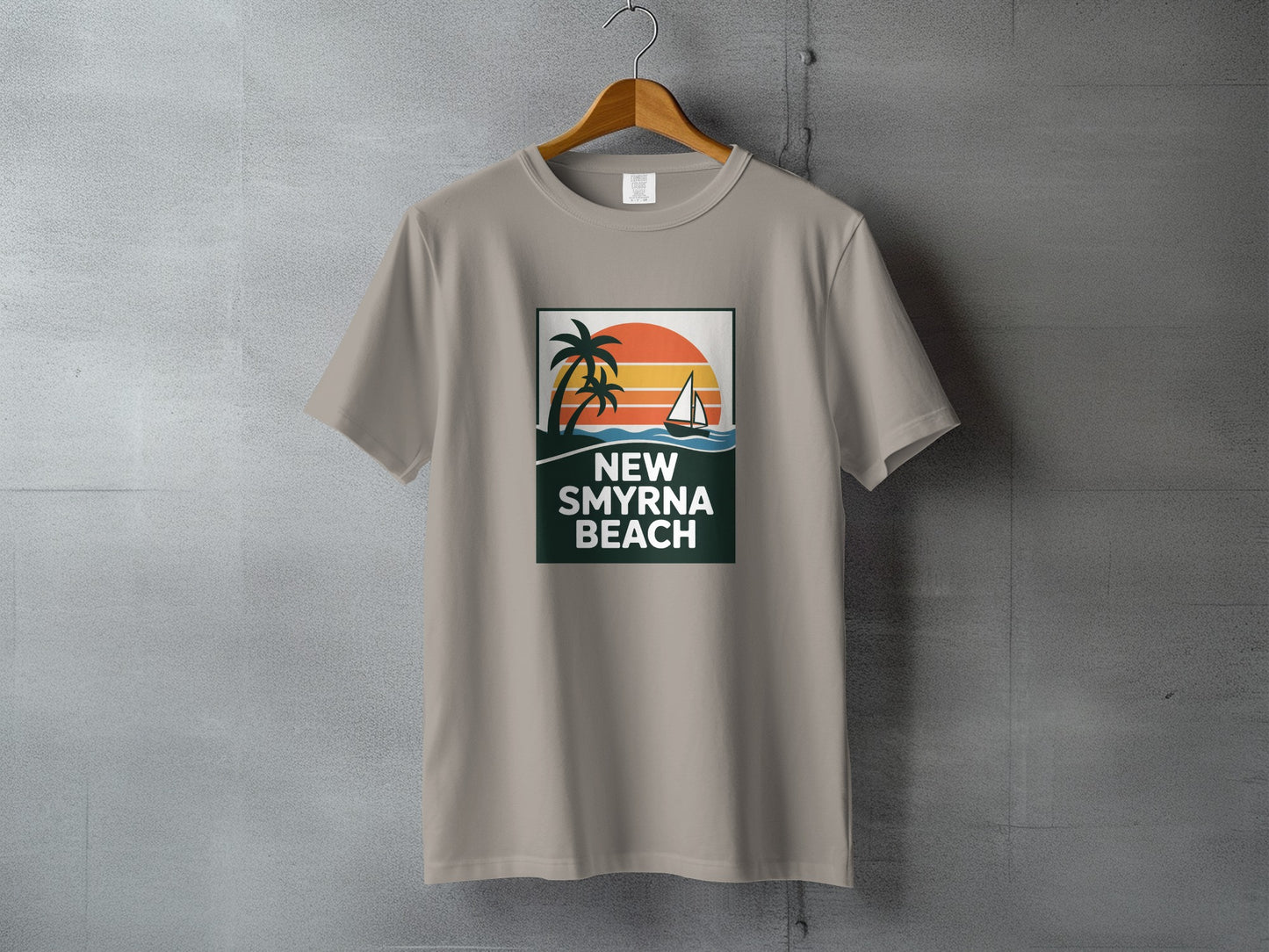 New Smyrna Beach Graphic Print T-Shirt product type