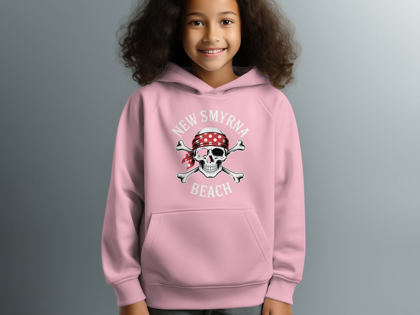New Smyrna Beach Pirate Skull Hoodie product