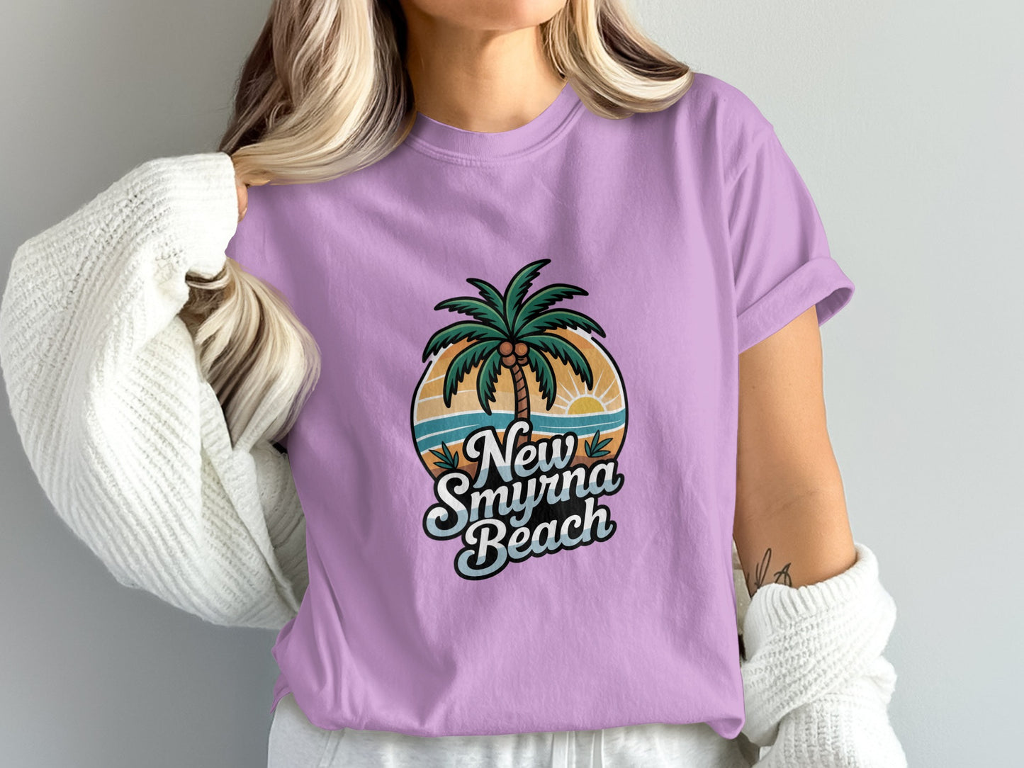 New Smyrna Beach Graphic Tee Casual Wear product type