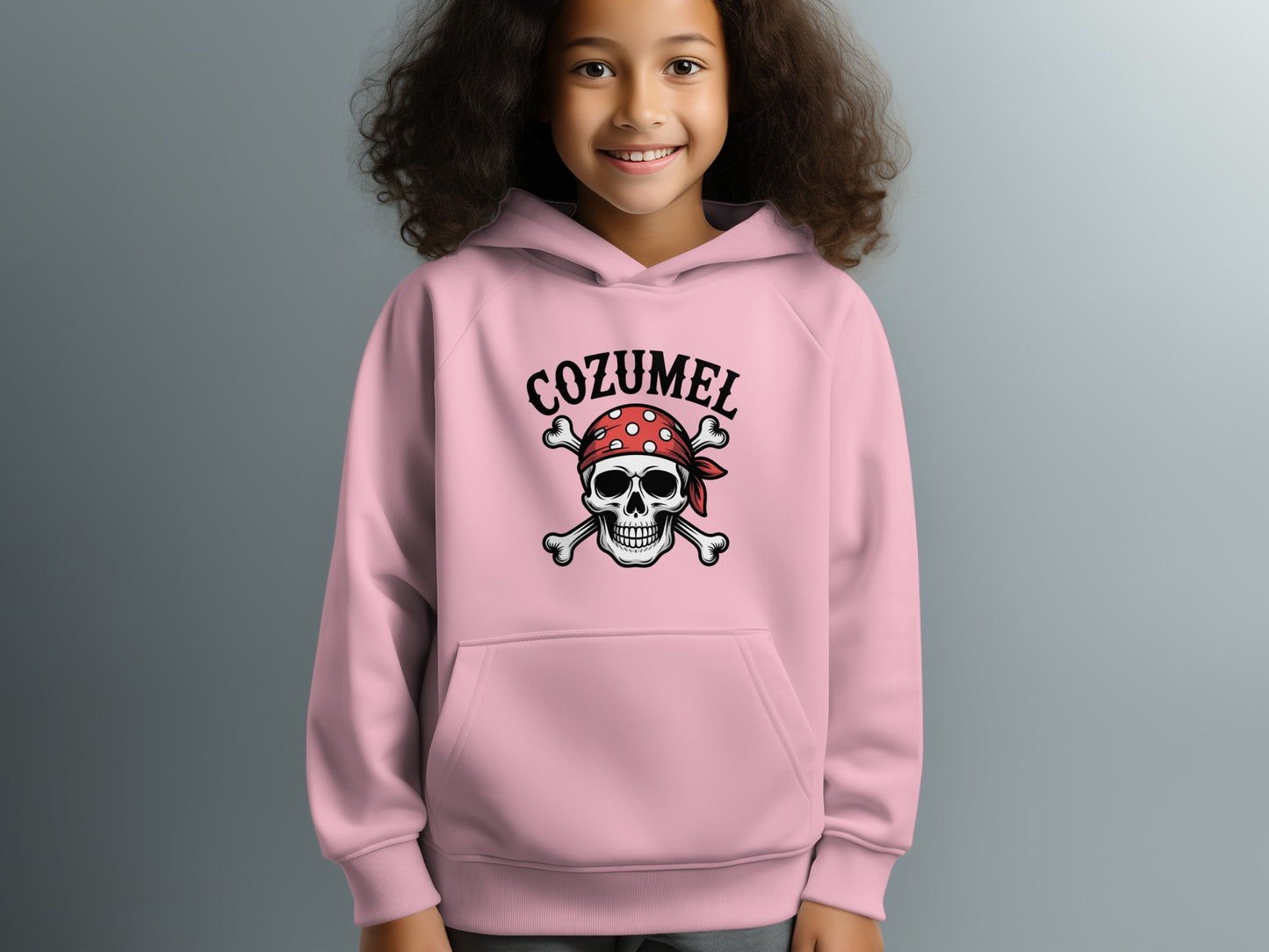 Cozumel Skull and Crossbones Pirate Hoodie product