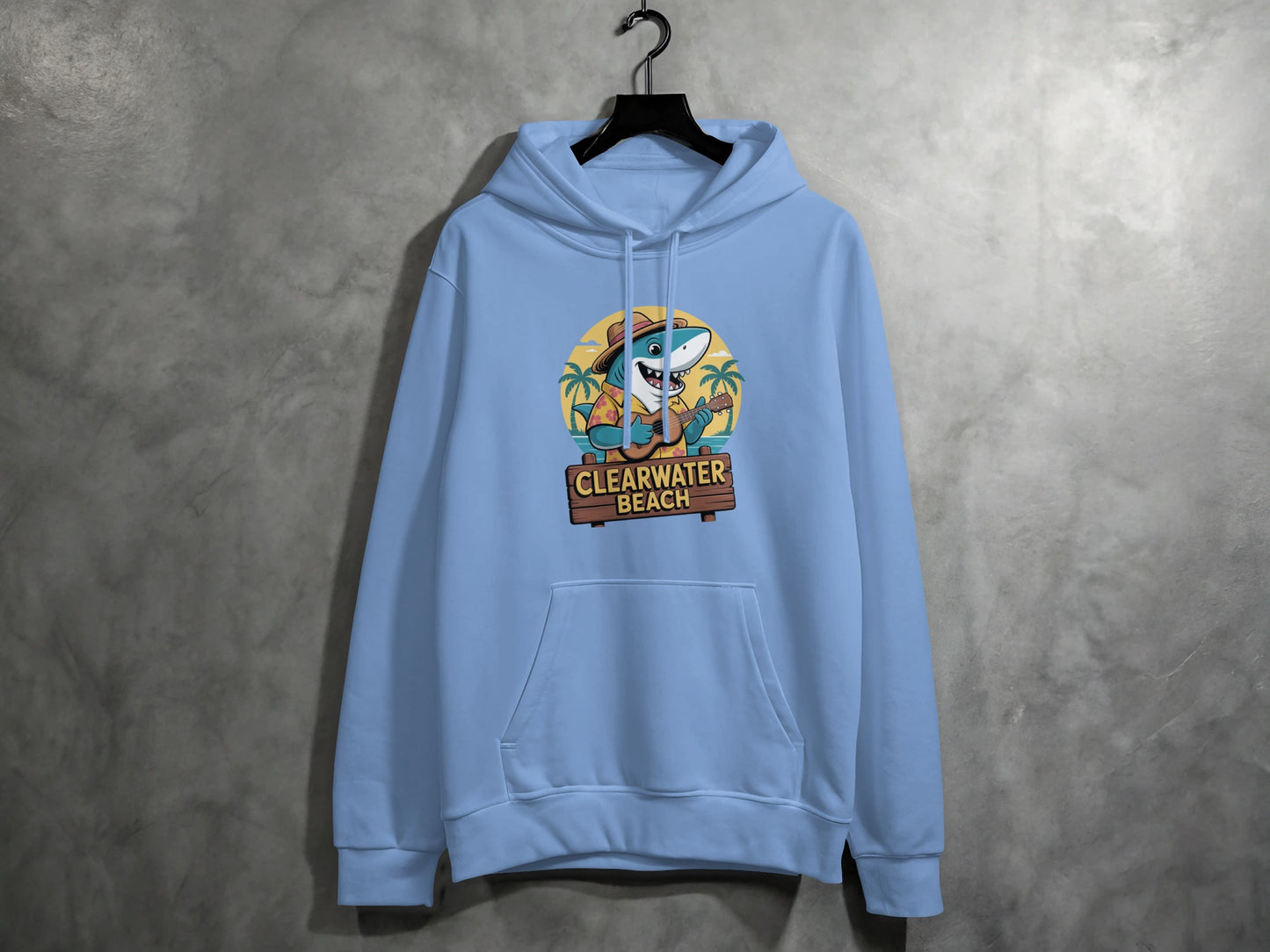 Clearwater Beach Shark Graphic Hoodie product