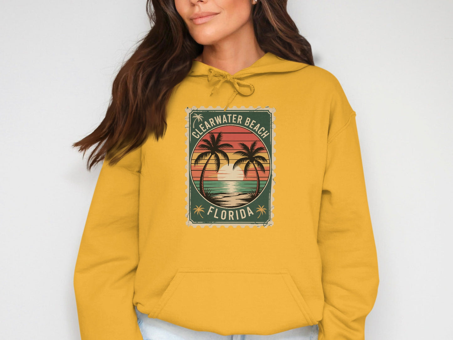 Clearwater Beach Florida Graphic Hoodie product type