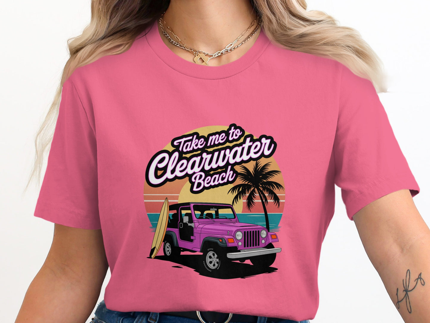 Take Me To Clearwater Beach Graphic T-Shirt product