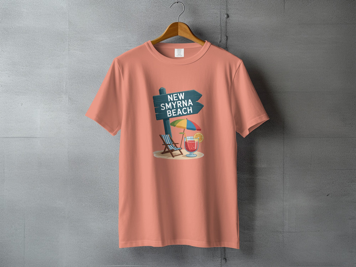 New Smyrna Beach Design Graphic Tee Shirt product