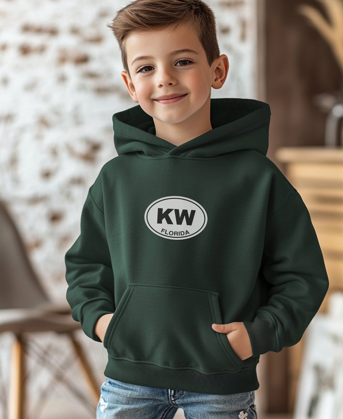KW Florida Green Boys Hoodie product