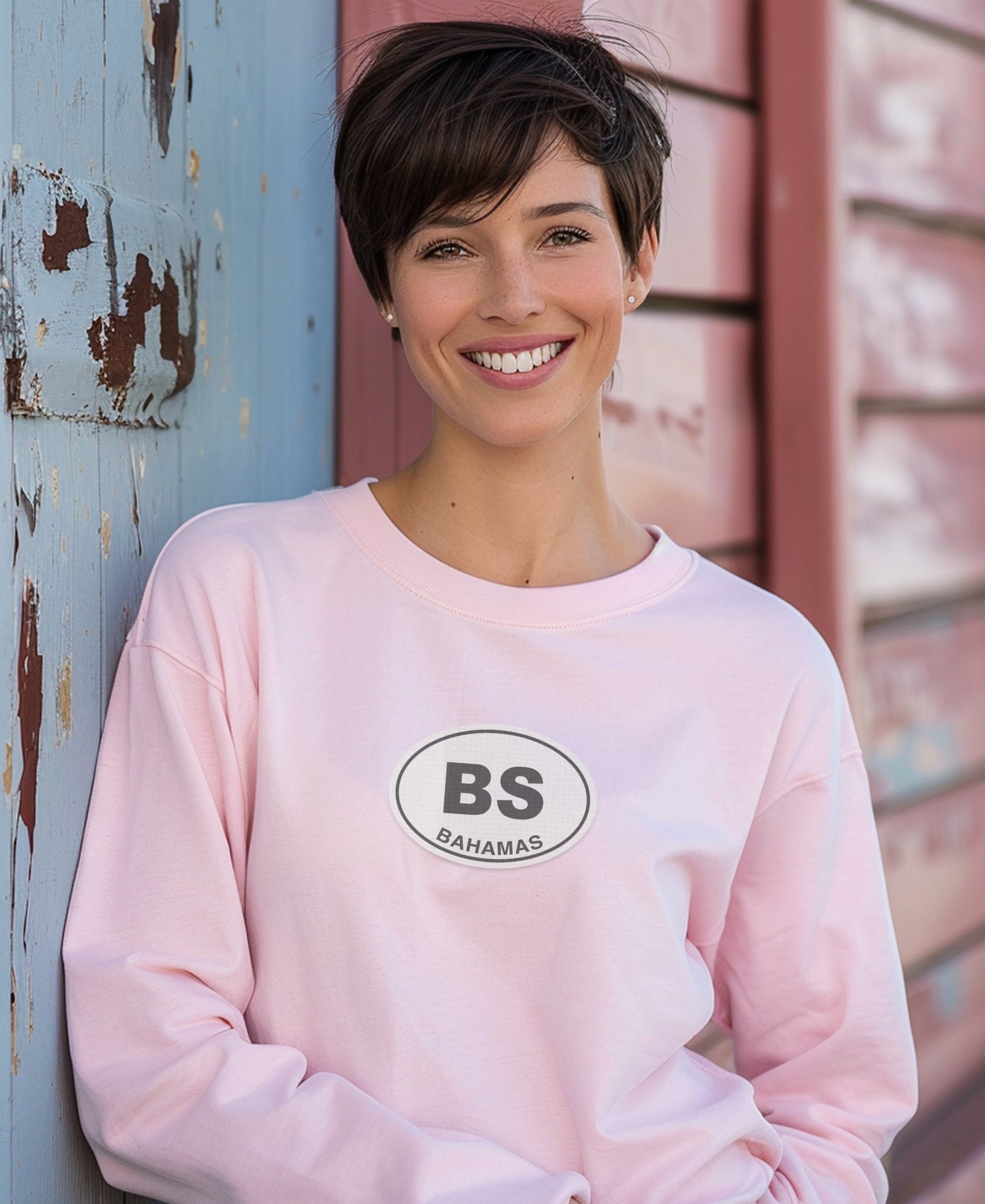 Bahamas Graphic BS Logo Long Sleeve Shirt product