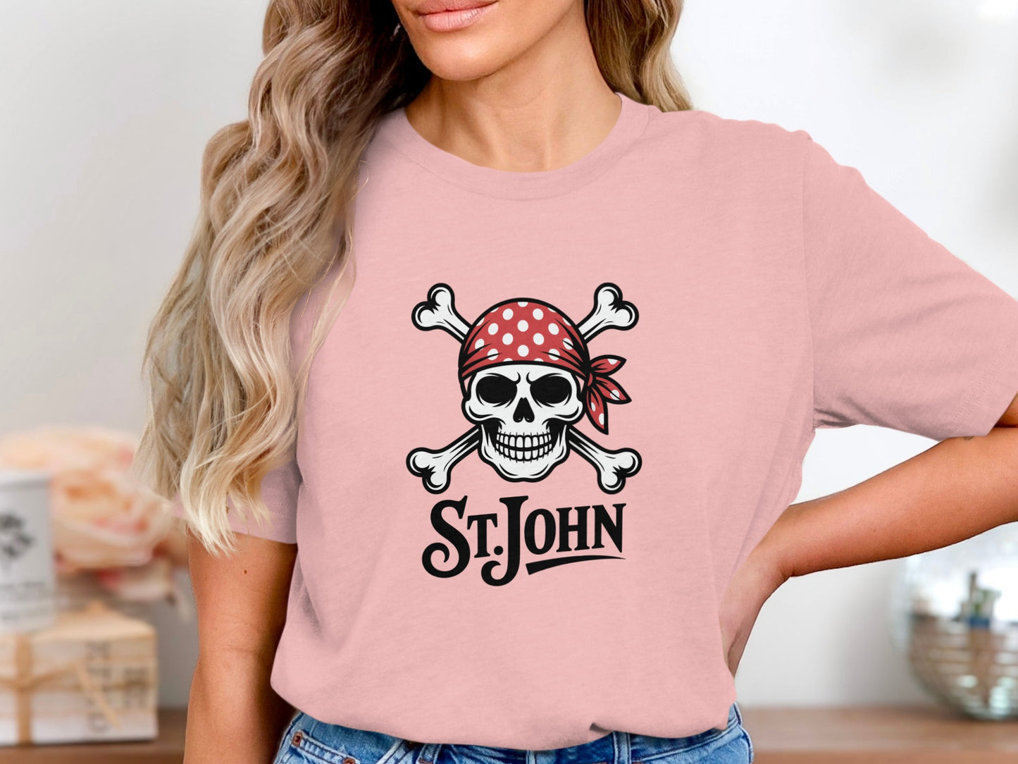 St. John Skull and Crossbones Graphic T-shirt product type