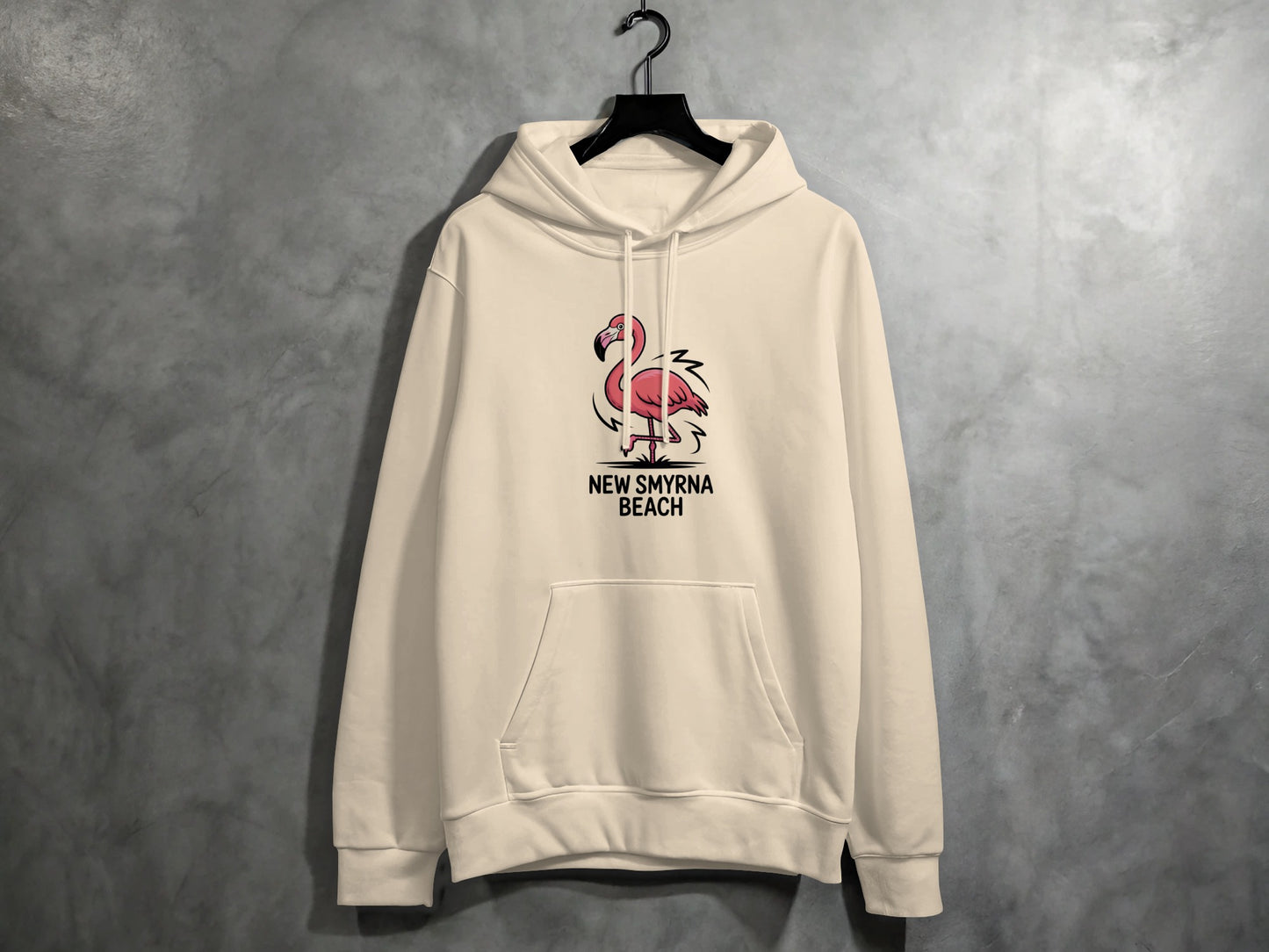 Flamingo Design New Smyrna Beach Hoodie product