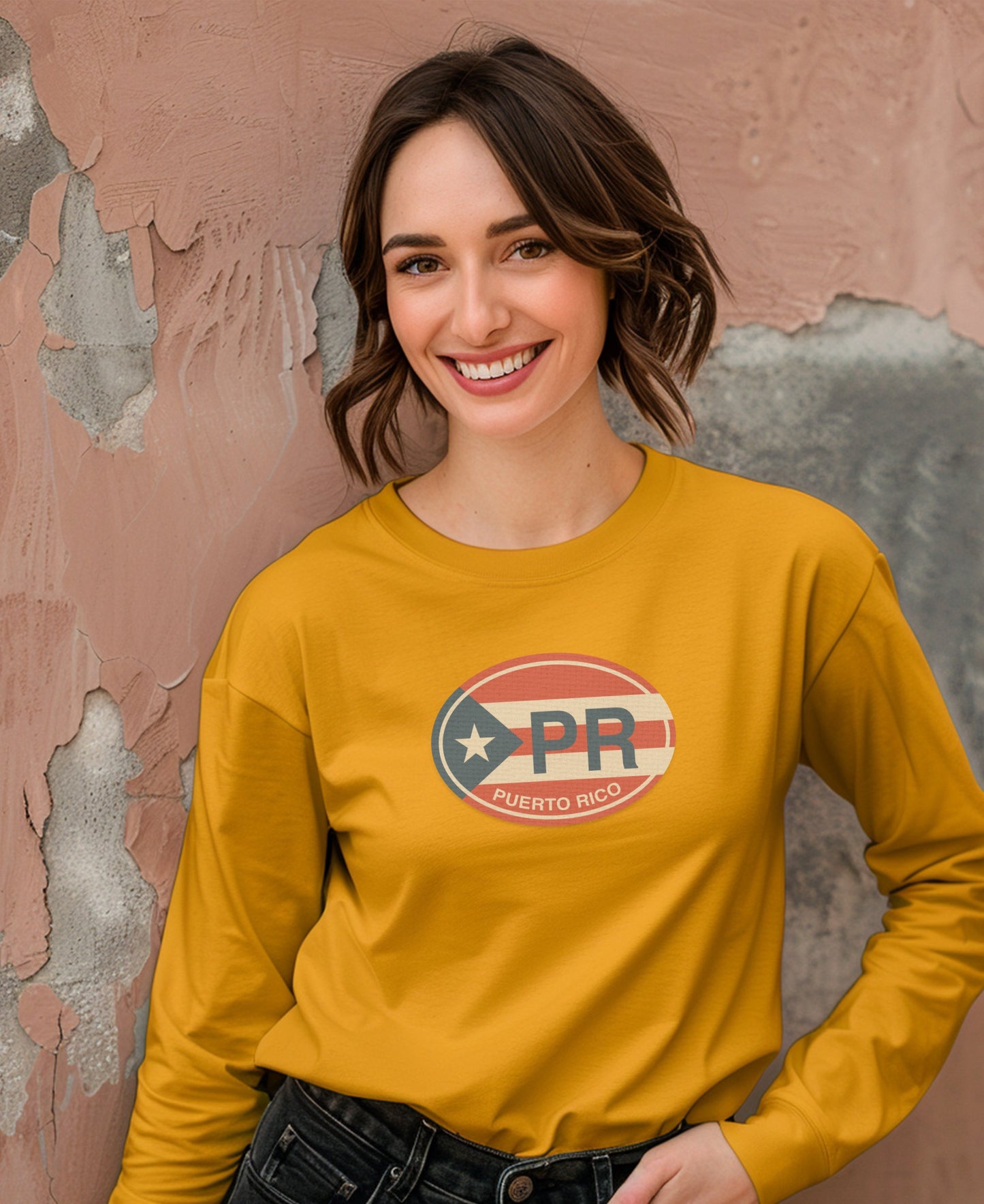 Puerto Rico PR Logo Long Sleeve Top product