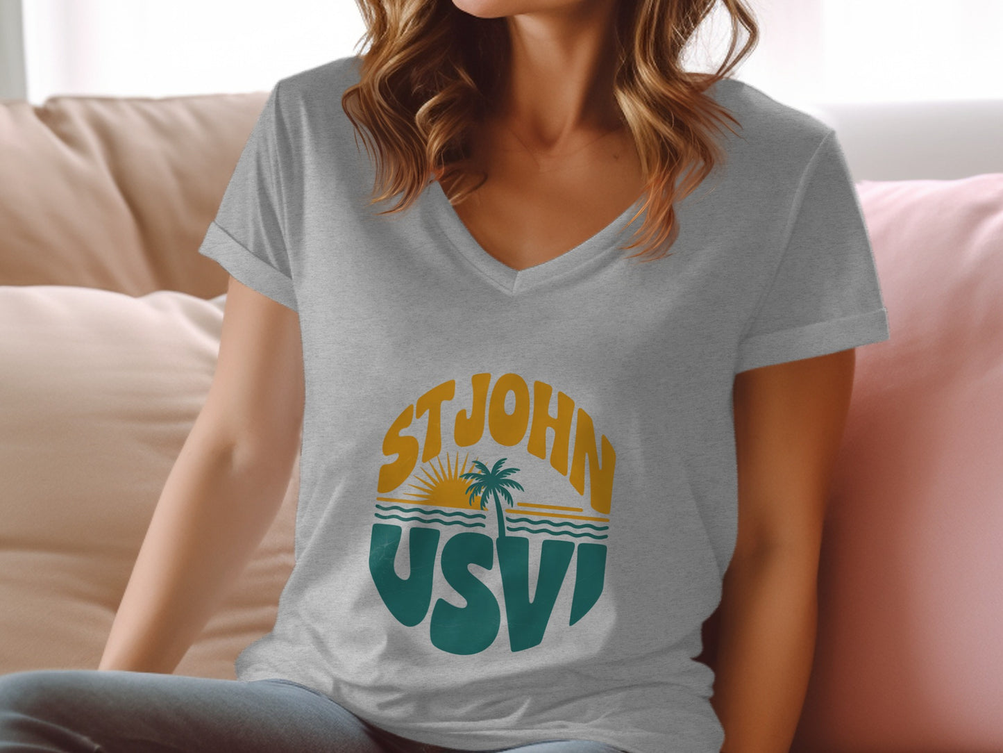 St John USVI Graphic Tee Comfortable fitting product type