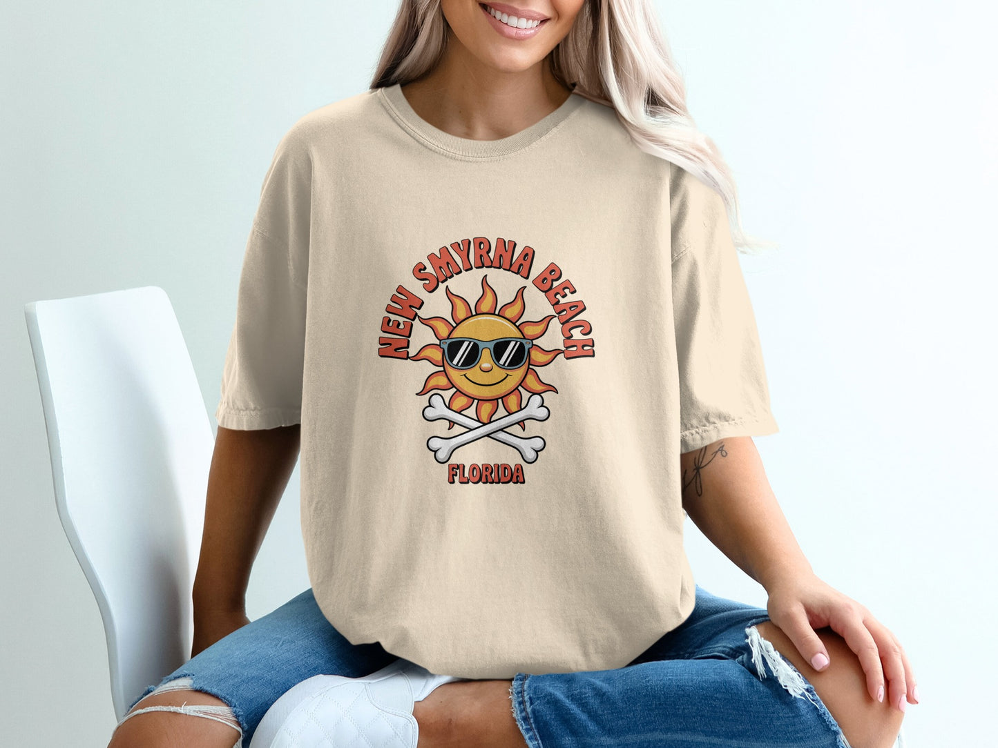 New Smyrna Beach Florida Graphic T-Shirt product type