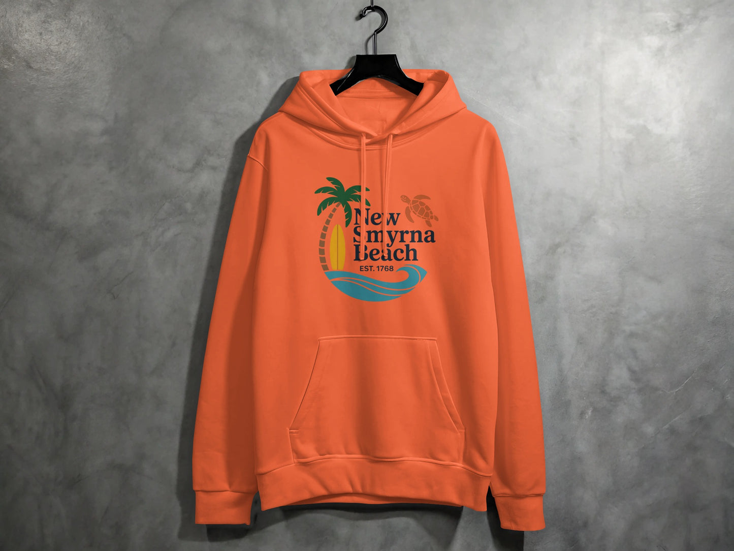 New Smyrna Beach Graphic Hoodie Sweatshirt product type