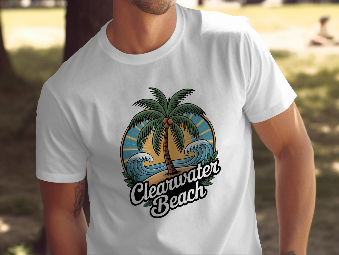 Clearwater Beach Graphic T-shirt Casual Wear product type