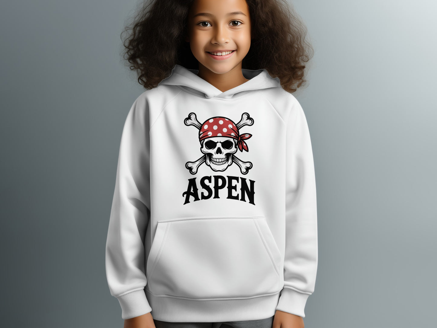Aspen Pirate Skull Graphic Hoodie product