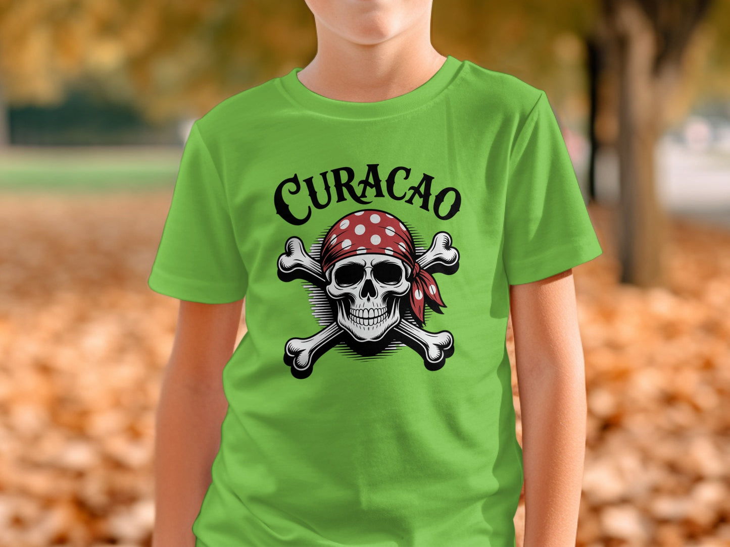 Pirate Skull and Crossbones Graphic Tee Shirt product