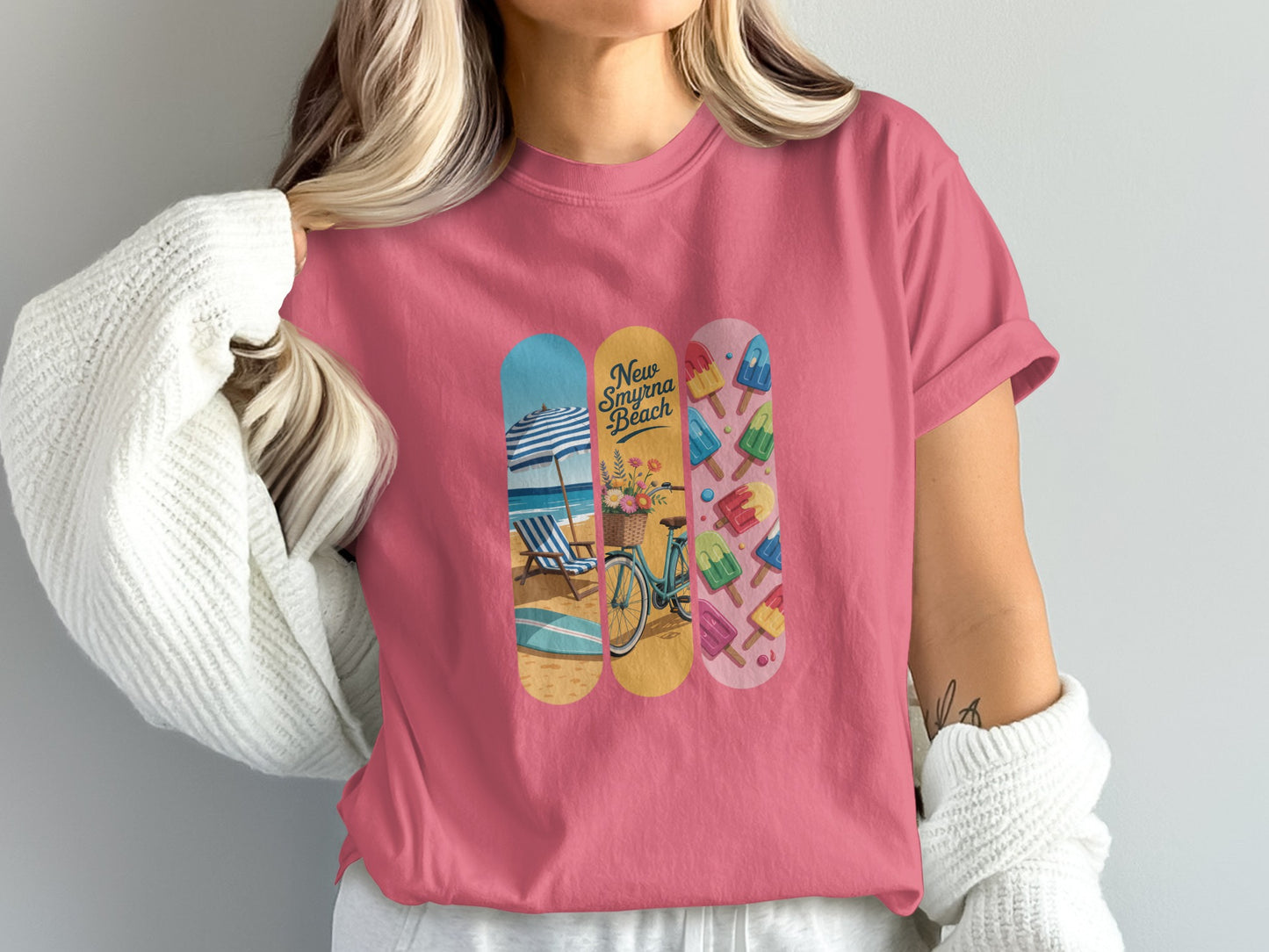 New Smyrna Beach Graphic Short Sleeve T-shirt product