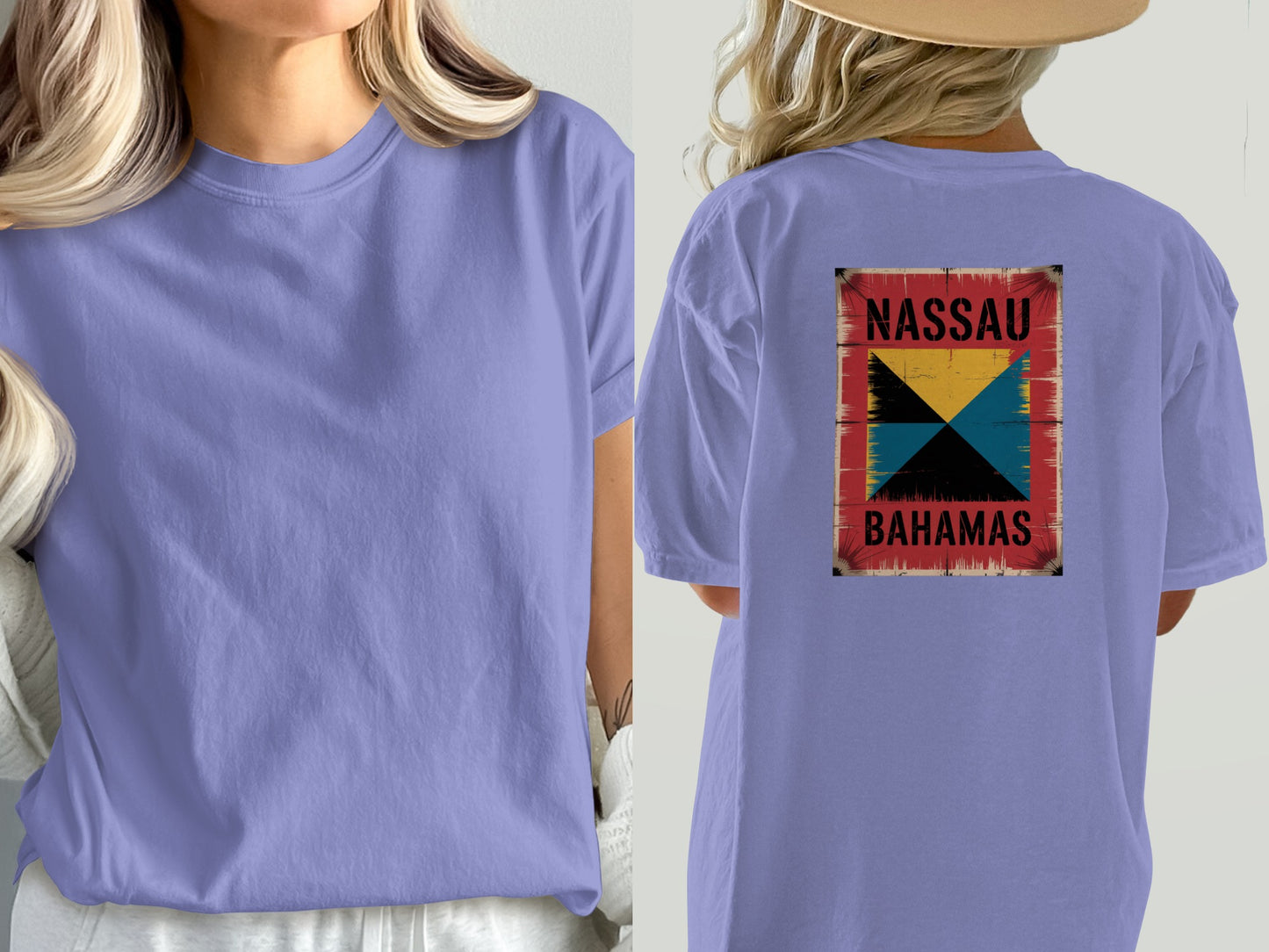 Nassau Bahamas Graphic T Shirt Casual Summer Top product type