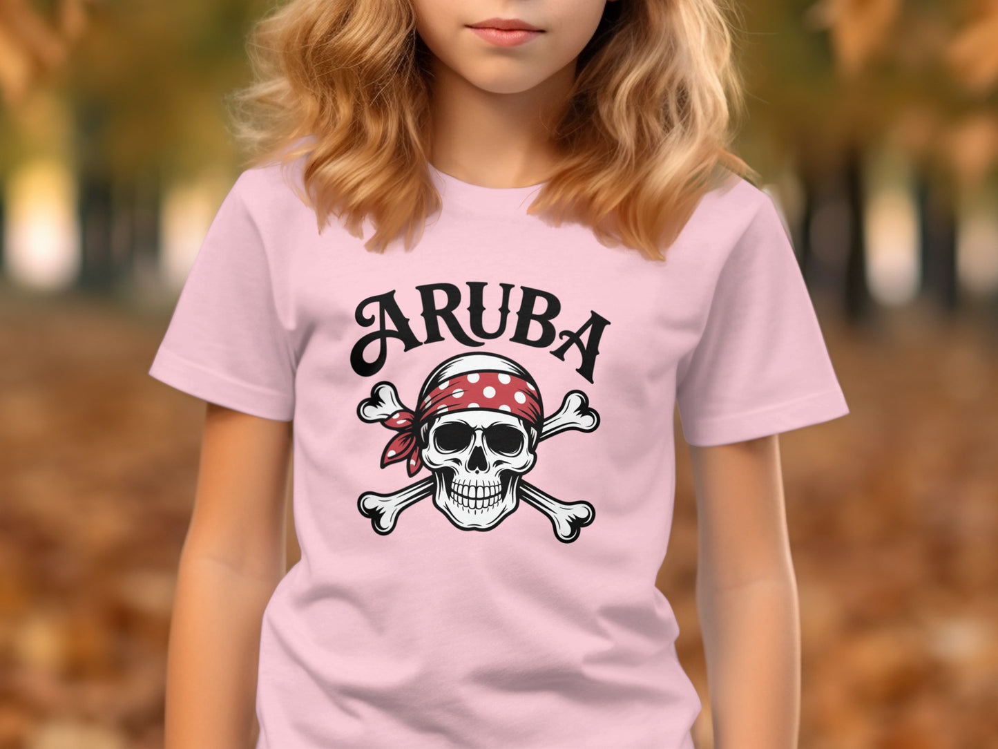 Aruba Skull and Crossbones Graphic T-Shirt product