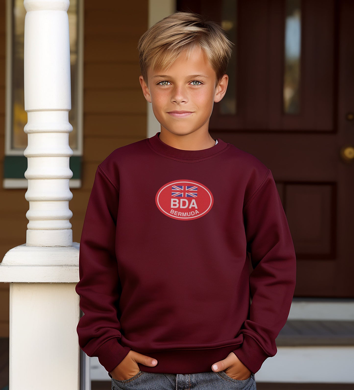 BDA Bermuda Boys Soft Comfortable Casual Sweatshirt product