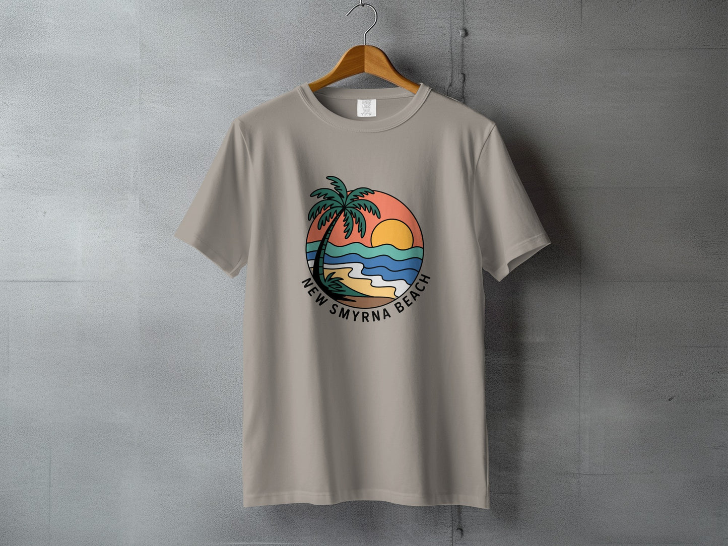 New Smyrna Beach Graphic Print T-Shirt product