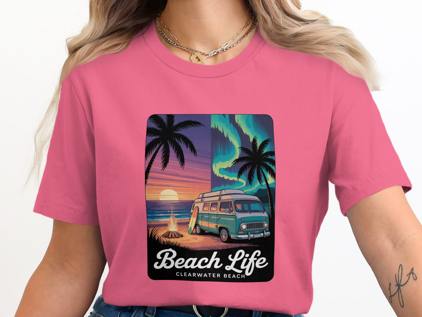 Beach Life Clearwater Beach Graphic T-shirt product