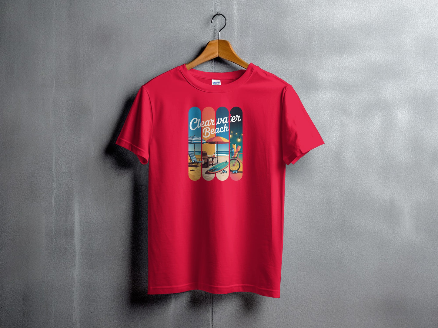 Clearwater Beach Scenic Design T-shirt product