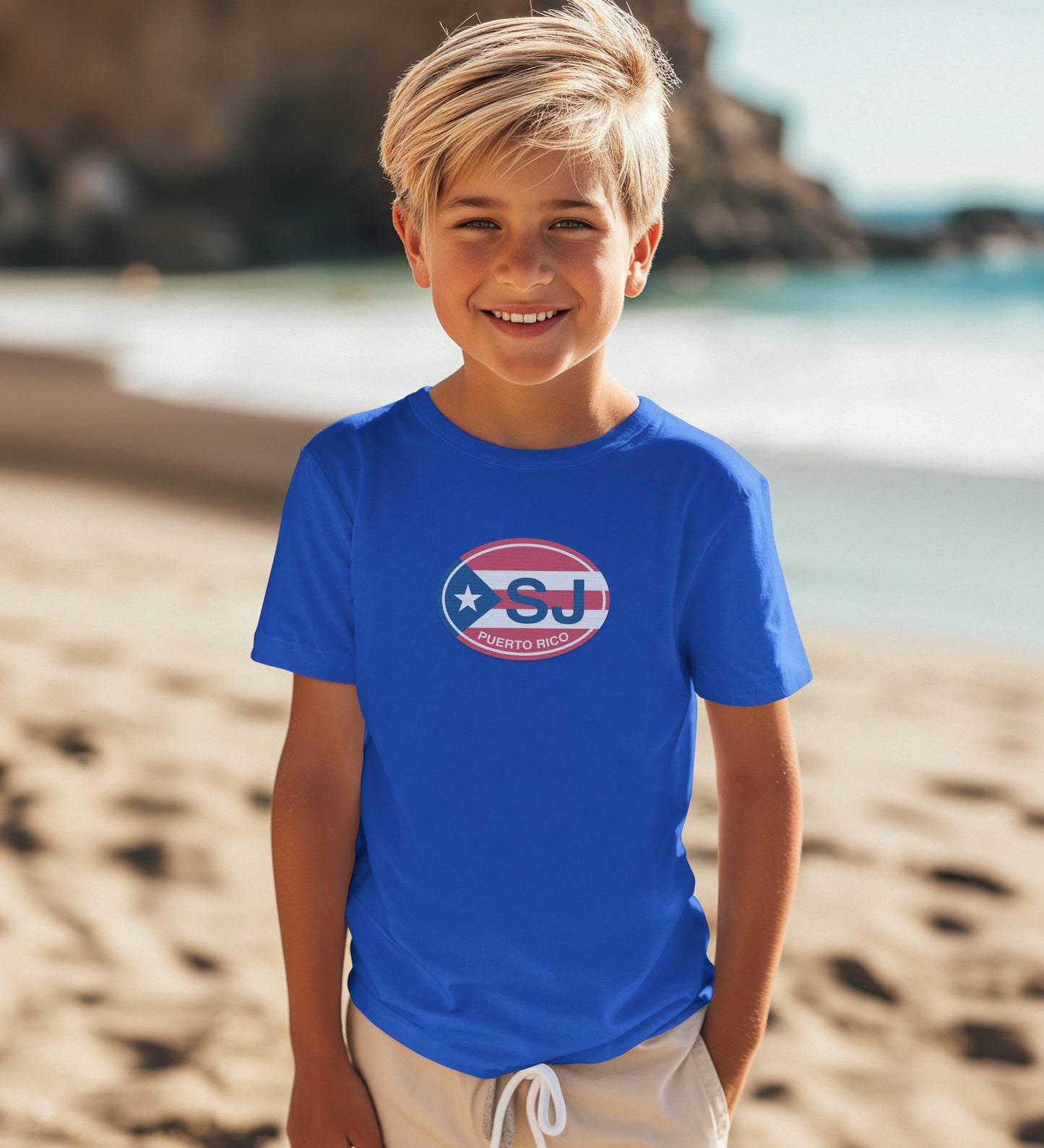 San Juan Puerto Rico Cool Beach Youth T-Shirt product