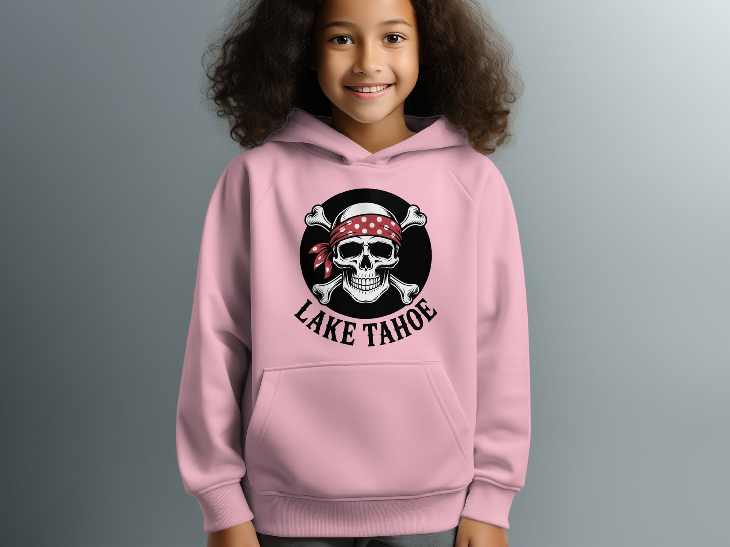 Lake Tahoe Pirate Skull Hoodie product type