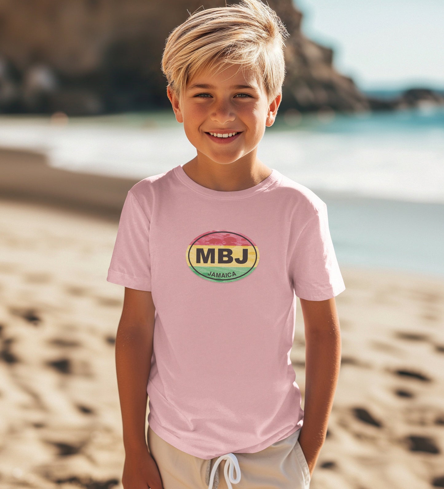 Stylish MBJ Jamaica Beach Graphic Tee product