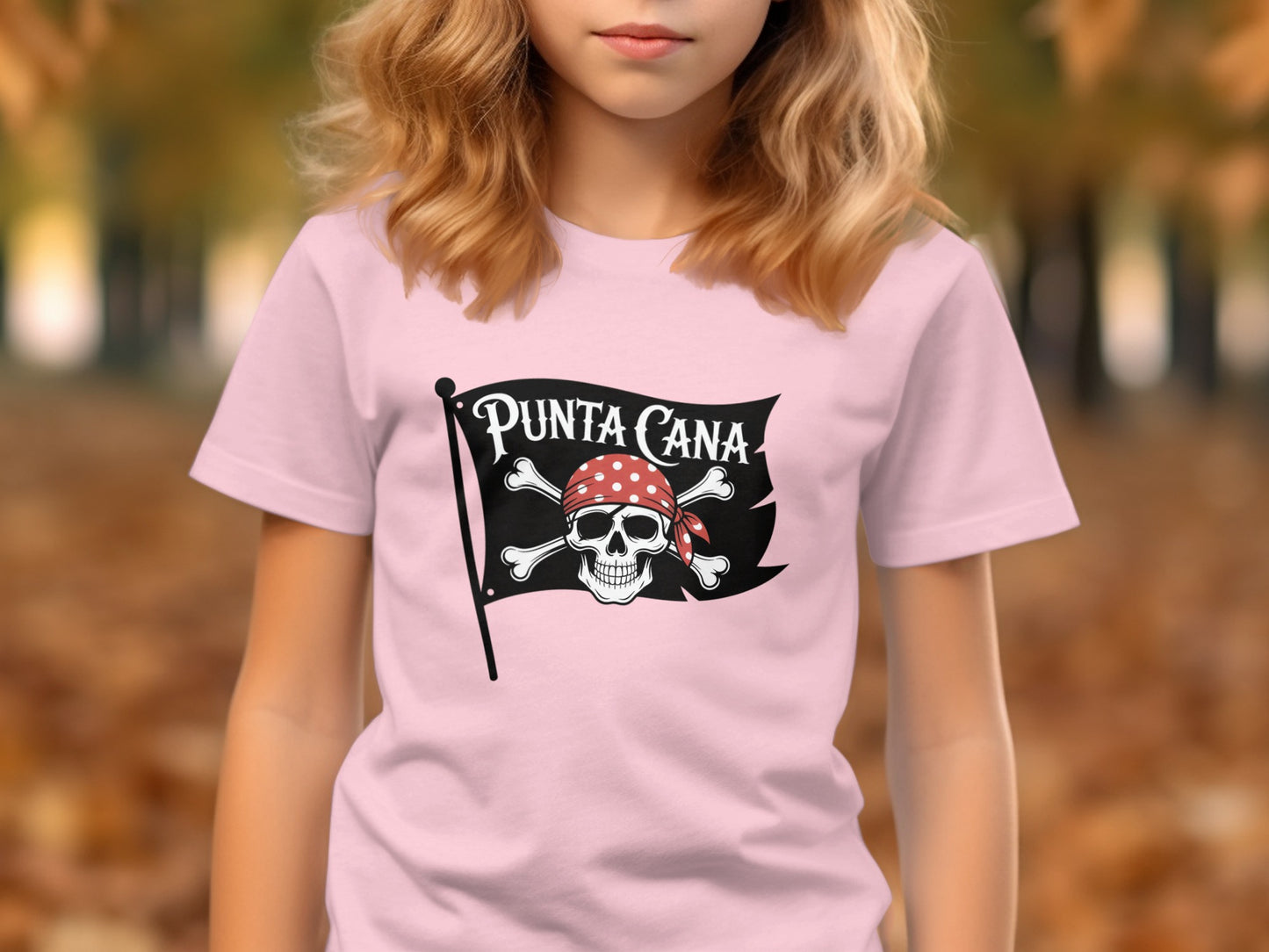 Punta Cana Skull and Crossbones Flag design product