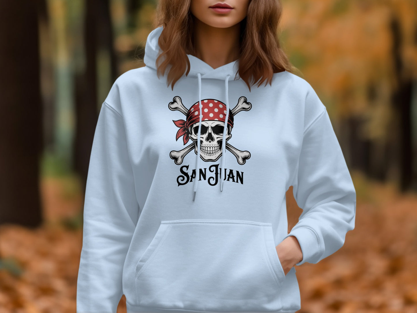 Vintage Skull and Crossbones San Juan Hoodie product