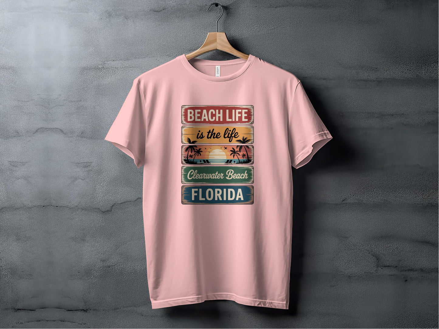 Beach Life Is The Life Clearwater Beach Florida shirt