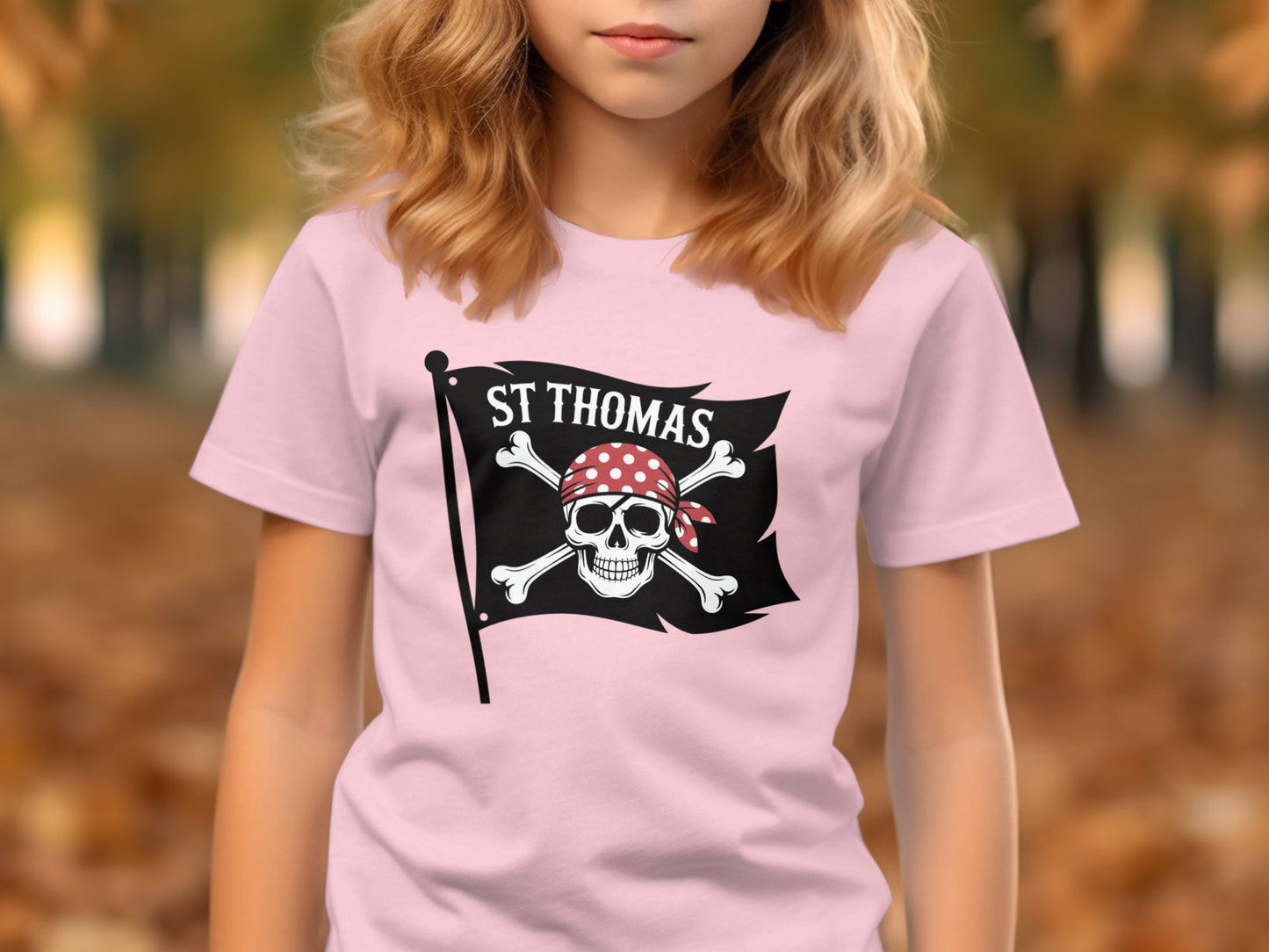 St Thomas Pirate Skull Crossbones Kids Product