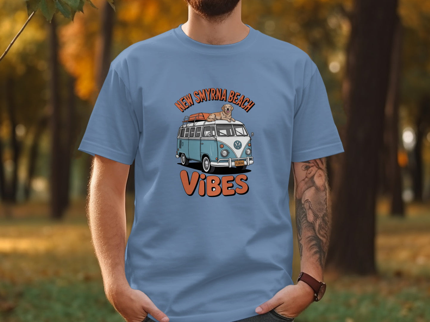 New Smyrna Beach Vibes Graphic T-Shirt product