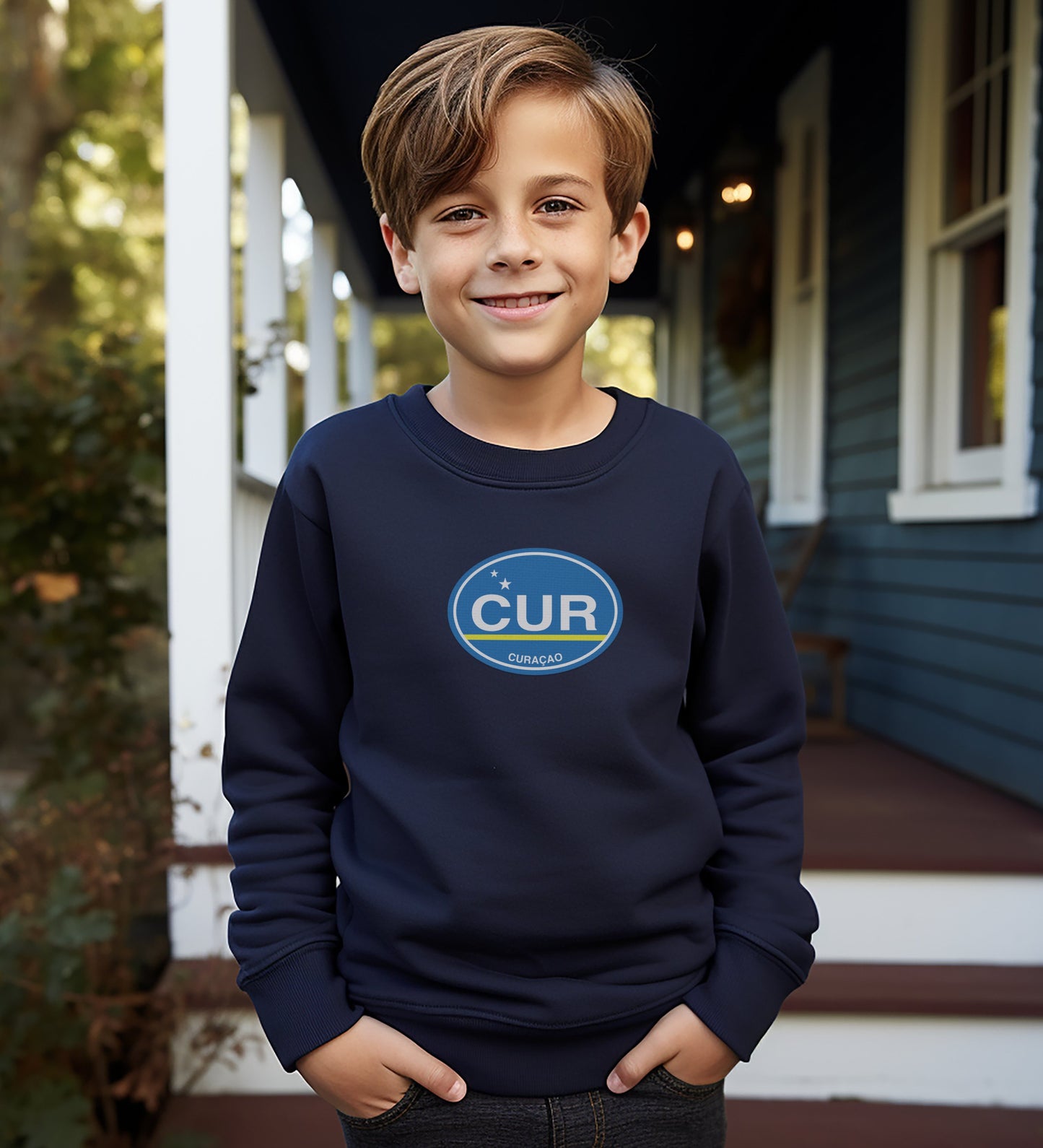 CURACAO Emblem Kids Sweatshirt product