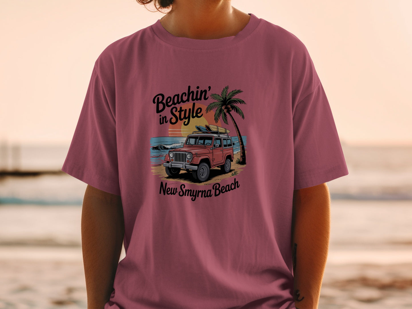 Beachin' in Style New Smyrna Beach T-shirt product