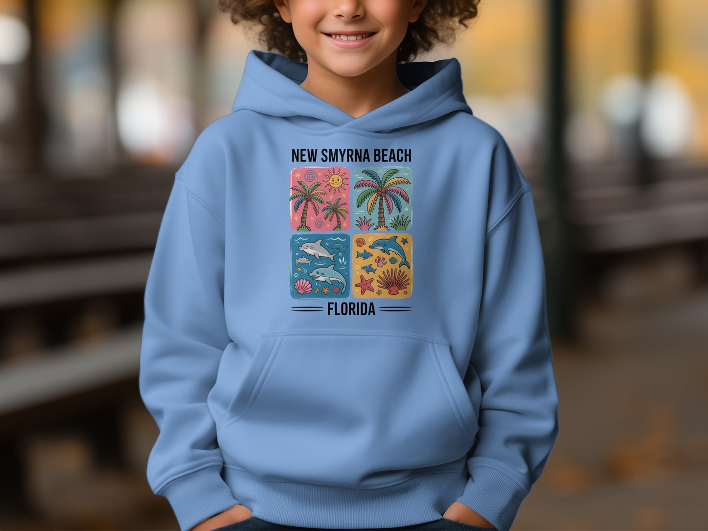 New Smyrna Beach Florida Graphic Hoodie product
