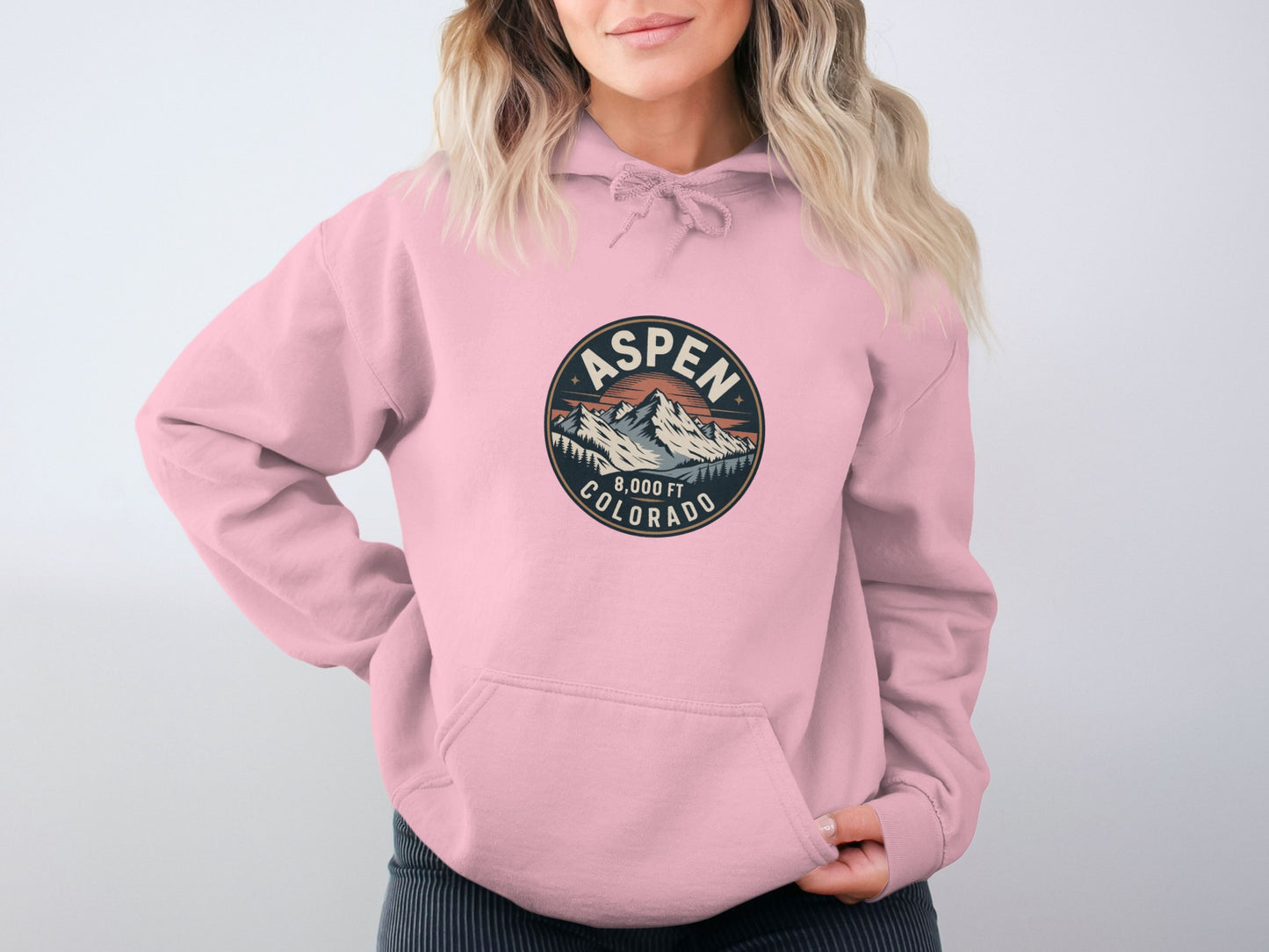 Aspen Colorado Graphic Hoodie product type