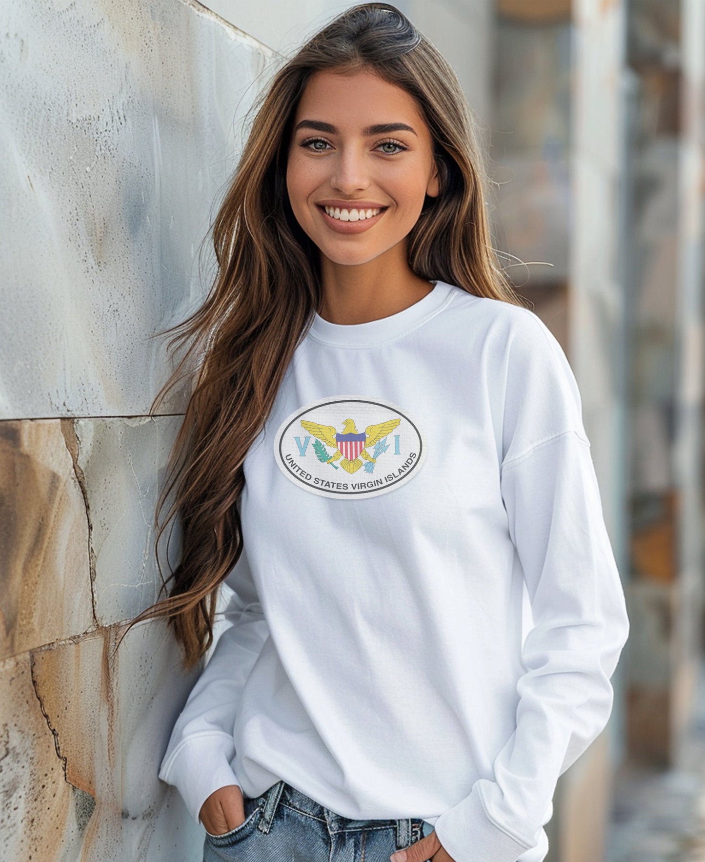 USVI Carnival & Island Hops Womens Sweatshirt