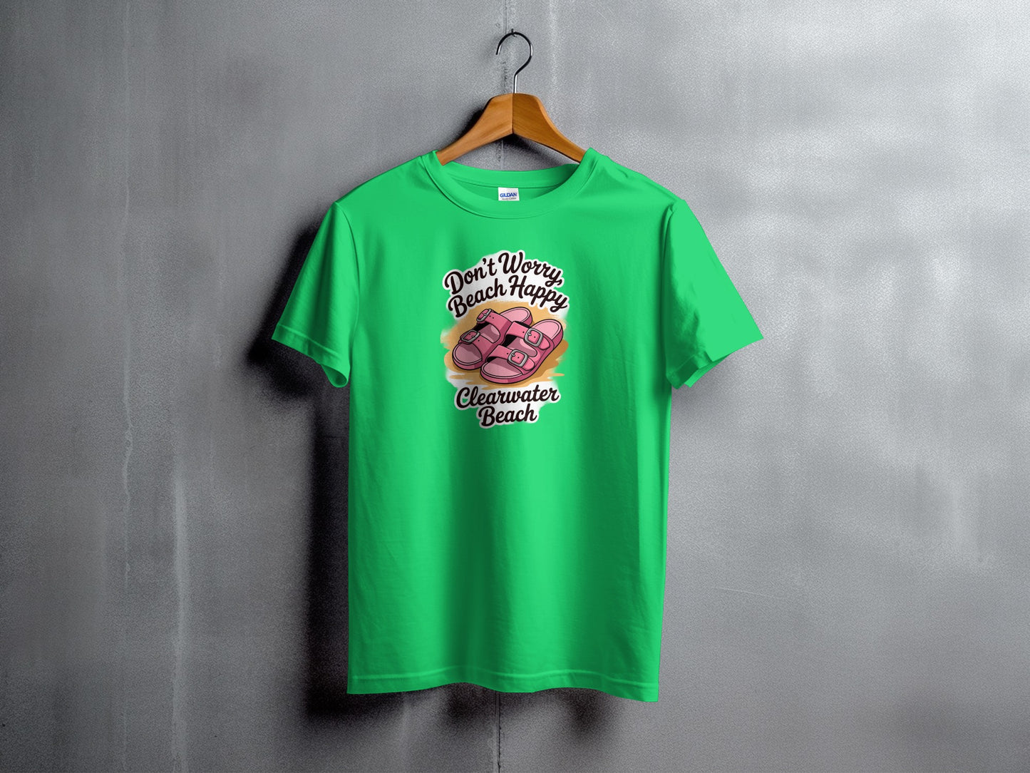 Don't Worry Beach Happy Clearwater Beach t-shirt