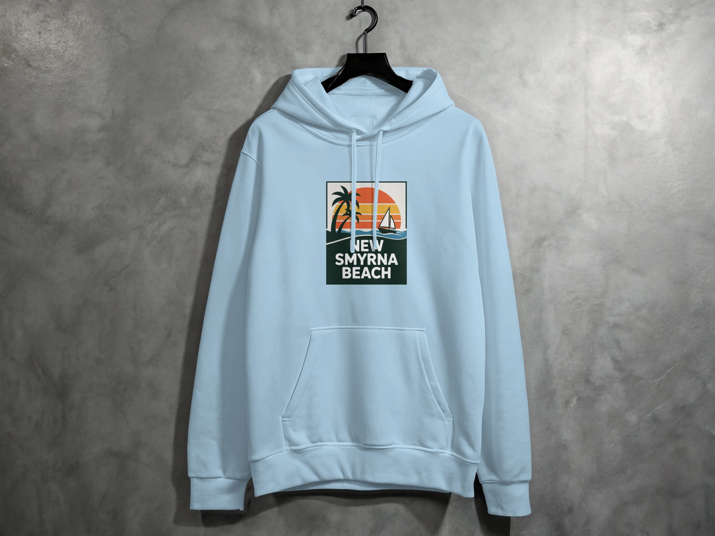 New Smyrna Beach Graphic Hoodie product type
