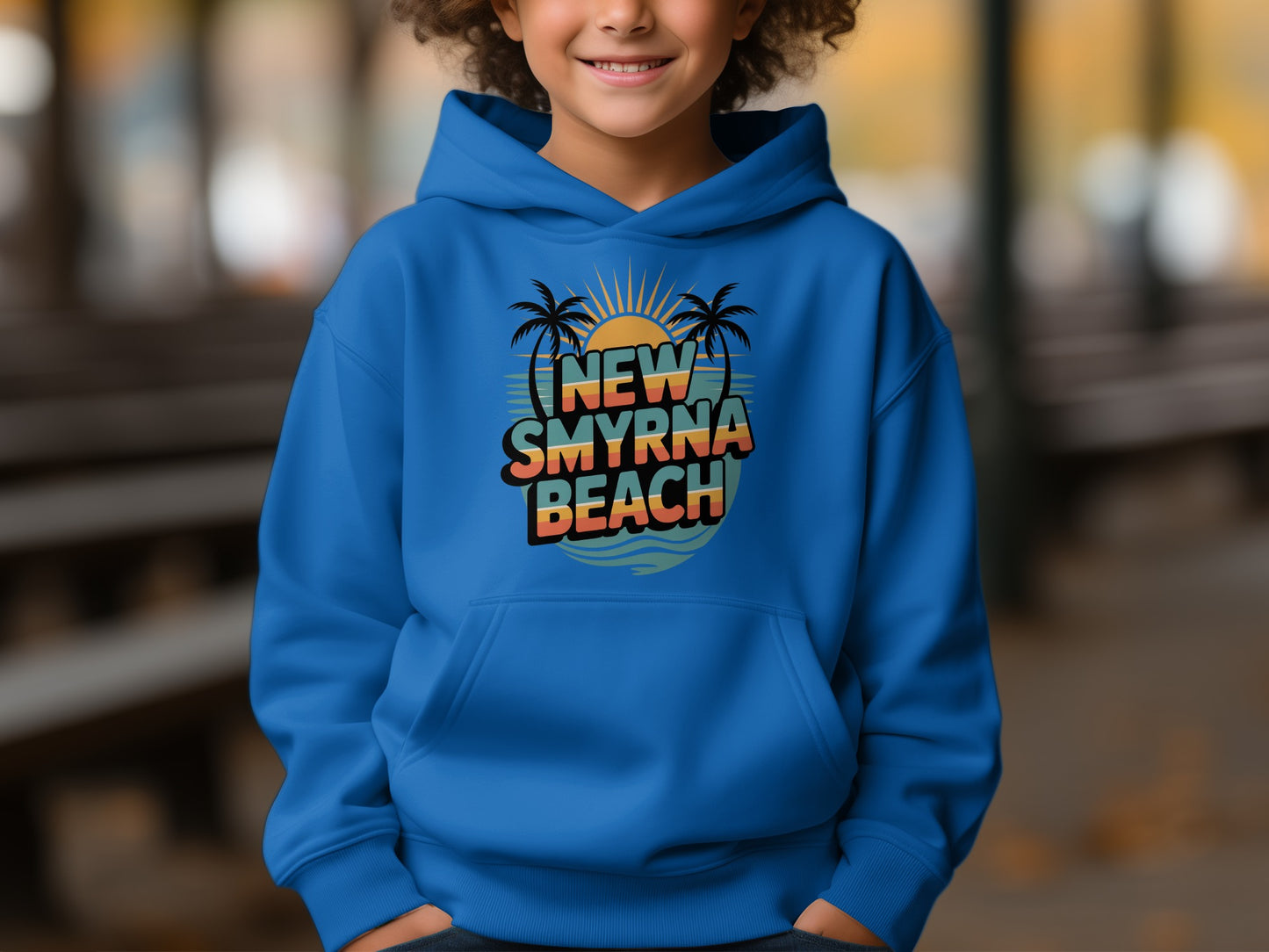 New Smyrna Beach Graphic Hoodie product