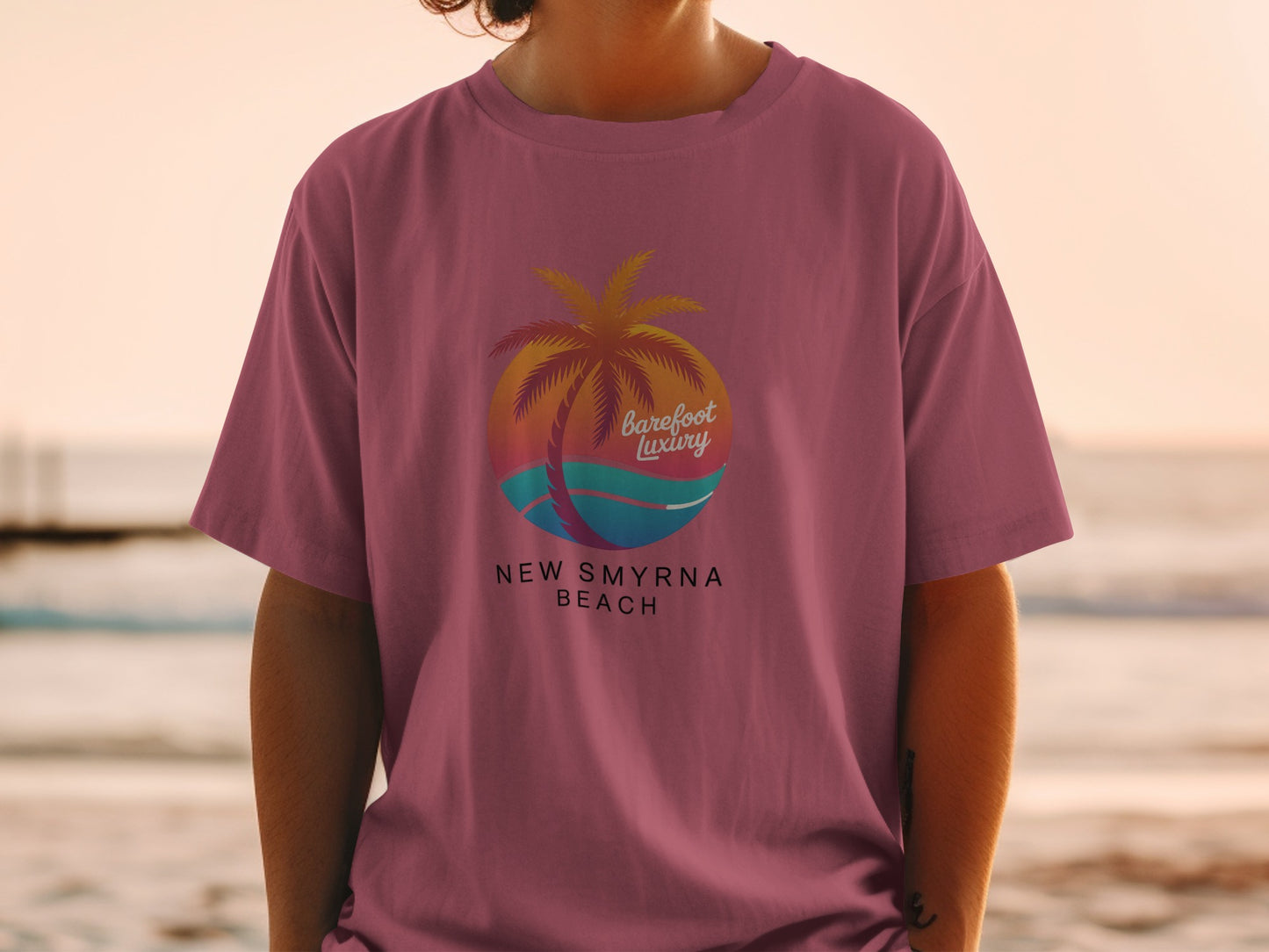 Barefoot Luxury New Smyrna Beach T-Shirt product type