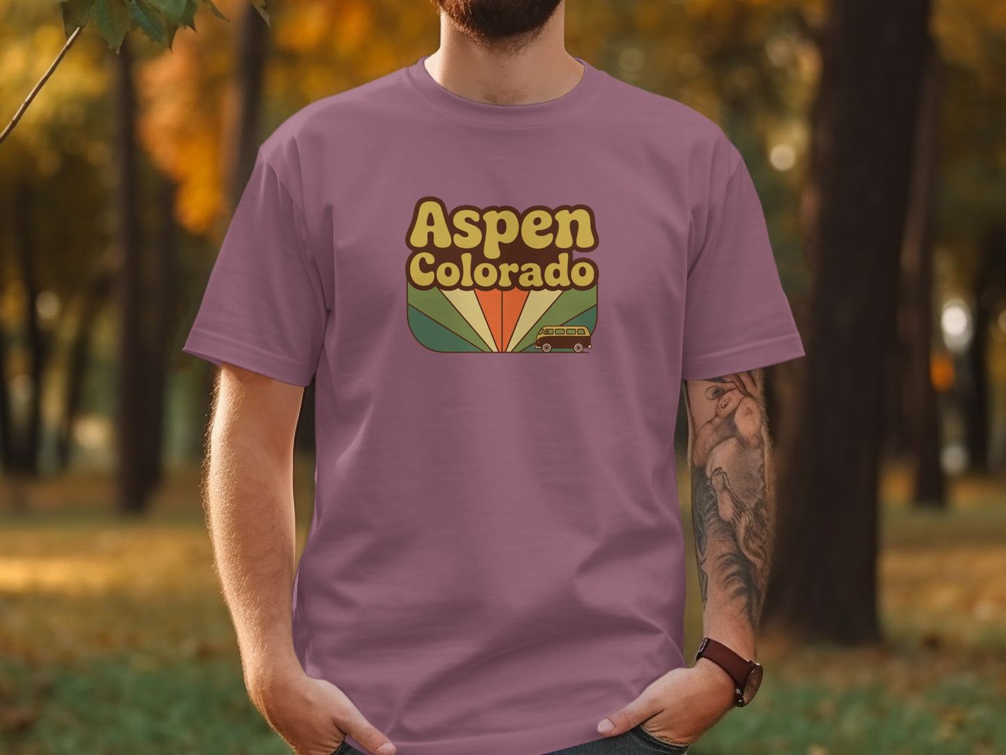 Aspen Colorado Graphic Printed T-shirt product