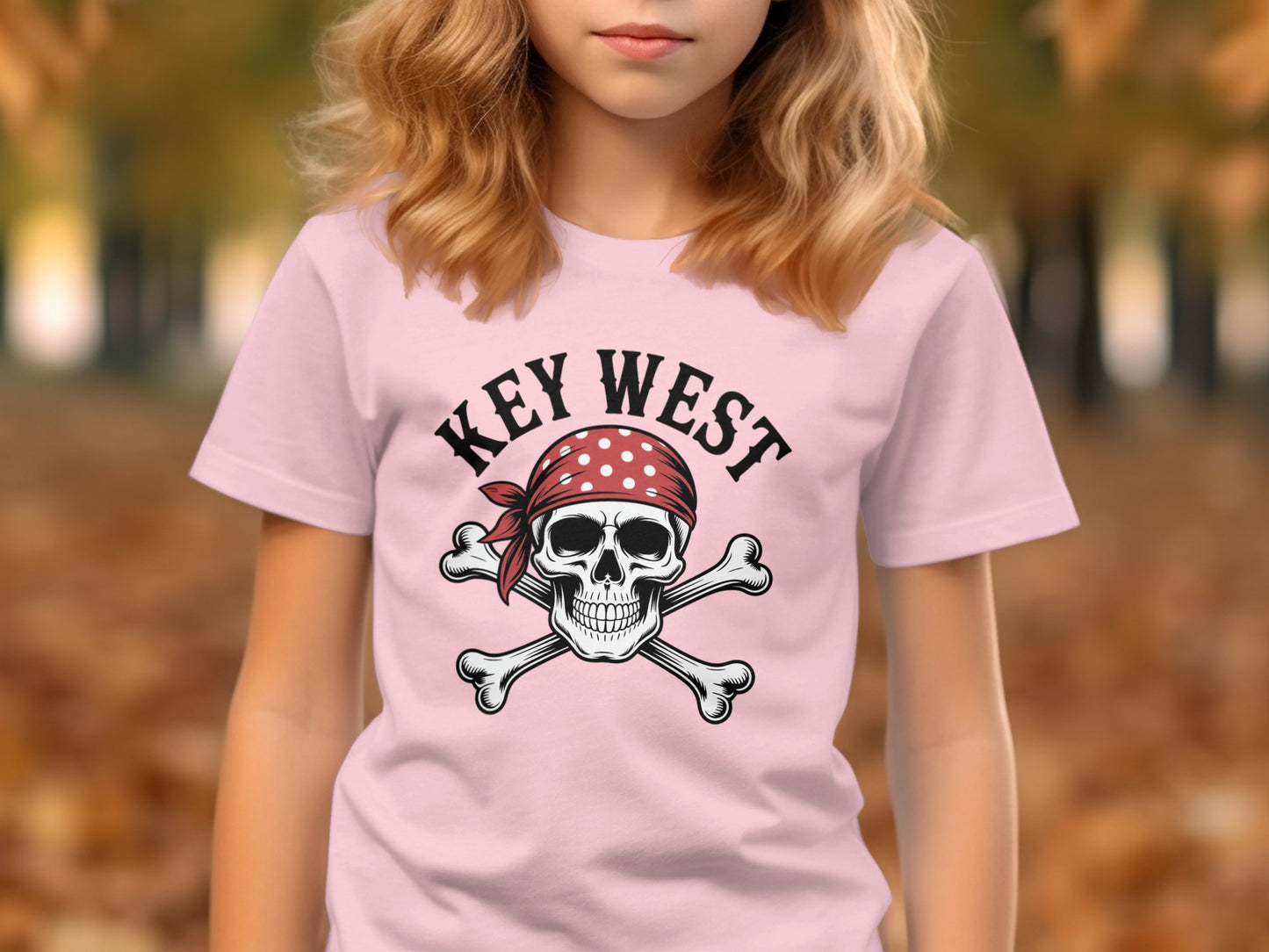 Key West Skull and Crossbones Design T-shirt product