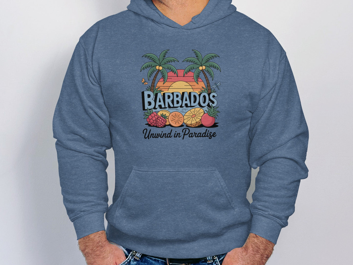 Barbados Unwind in Paradise Graphic Hoodie product type