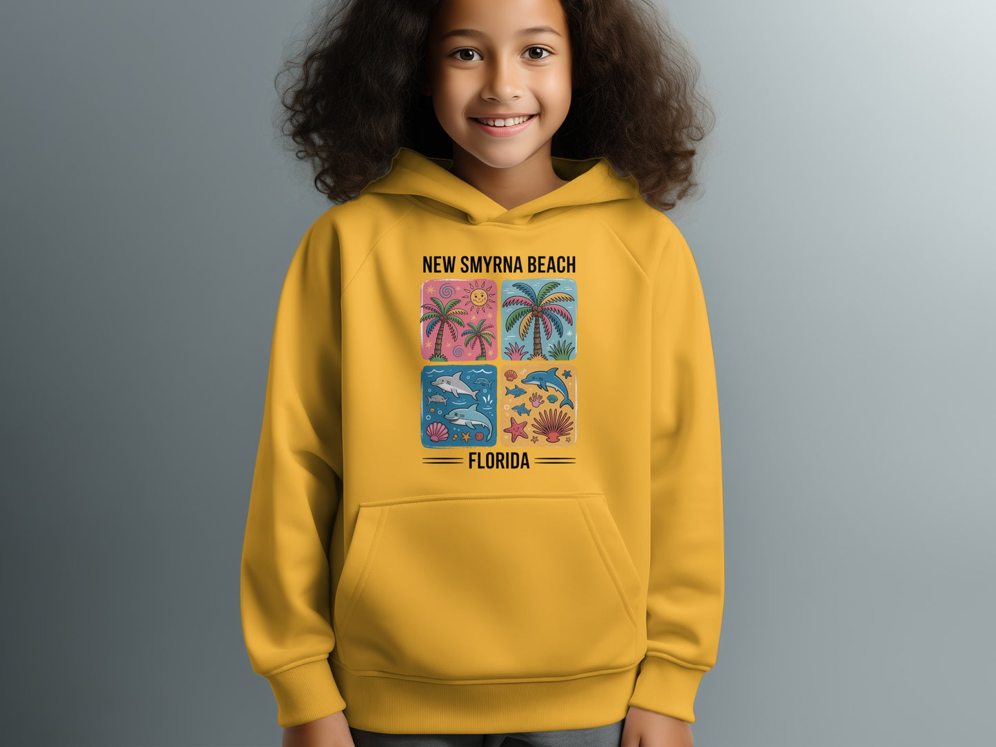 New Smyrna Beach Florida Graphic Hoodie product